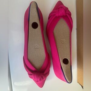 Rothys Knotted Points Size 8.5 in Starfish Pink